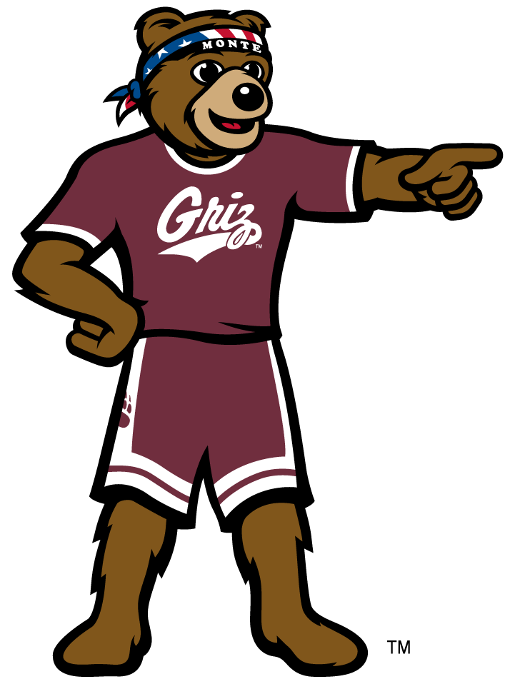 Montana Grizzlies 2010-Pres Mascot Logo v5 diy iron on heat transfer